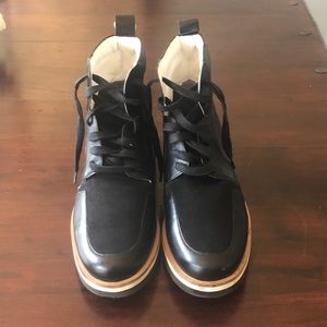 Men’s Armani European Style Moto Boots